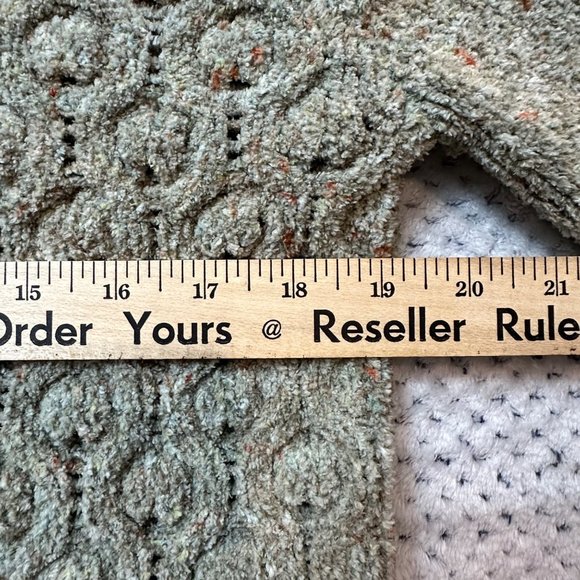 Knit Cowl Neck Super Soft Grey Long Sleeve Ribbed Hem Cuffs Top Pullover - Picture 10 of 12